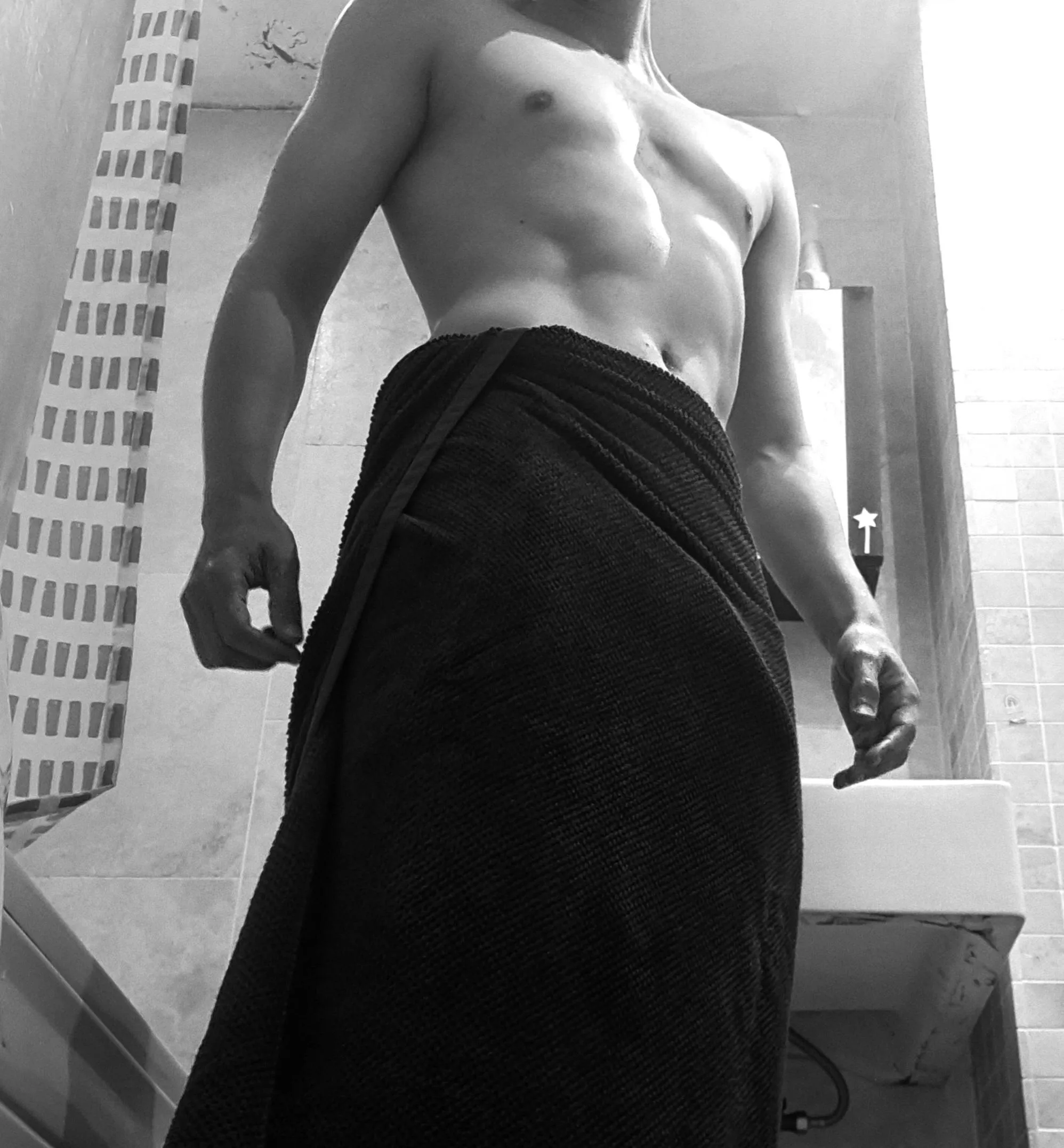 Are you just gonna kneel there and stare?