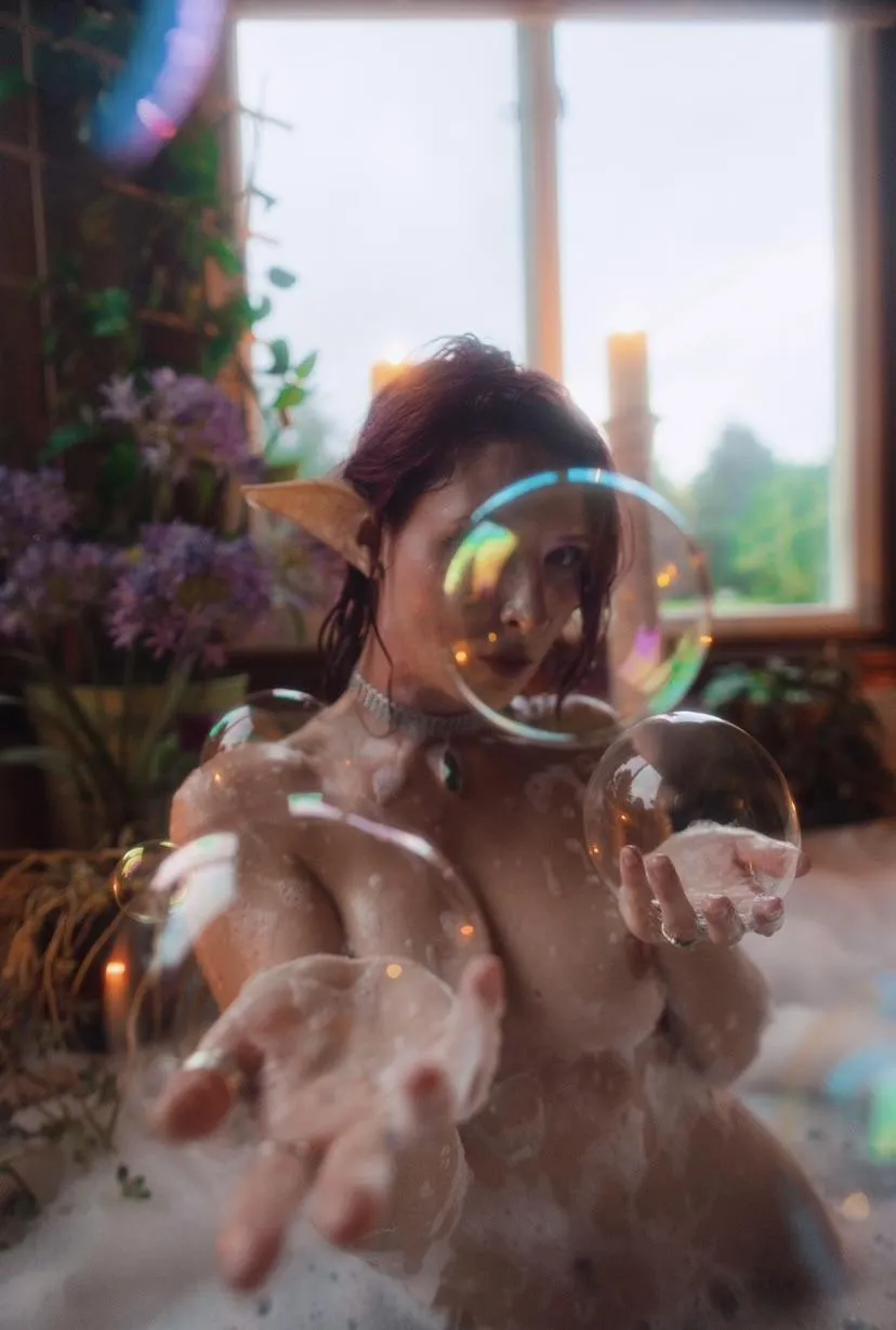 Bubble Maiden • Photography by Tp.fineart