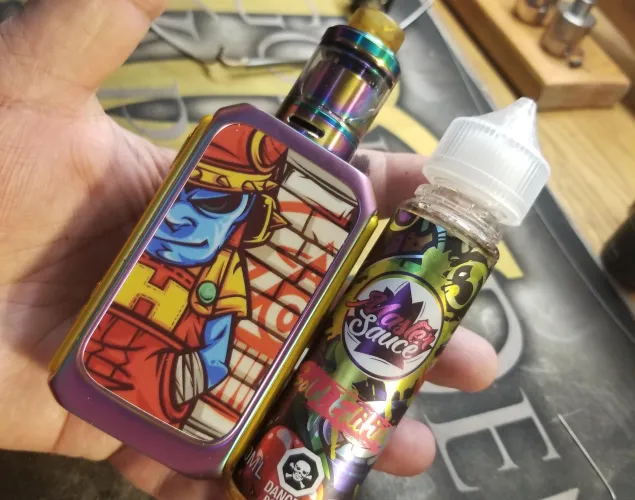 Colorful vaping