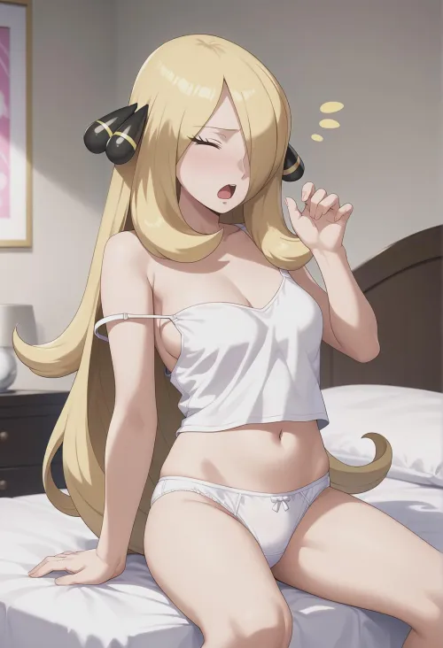 Good morning from (Cynthia) (Pokemon)