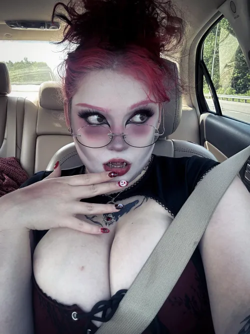 i love a good vampiric bathing suit honestly