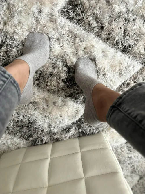 I want you to sniff my ankle socks