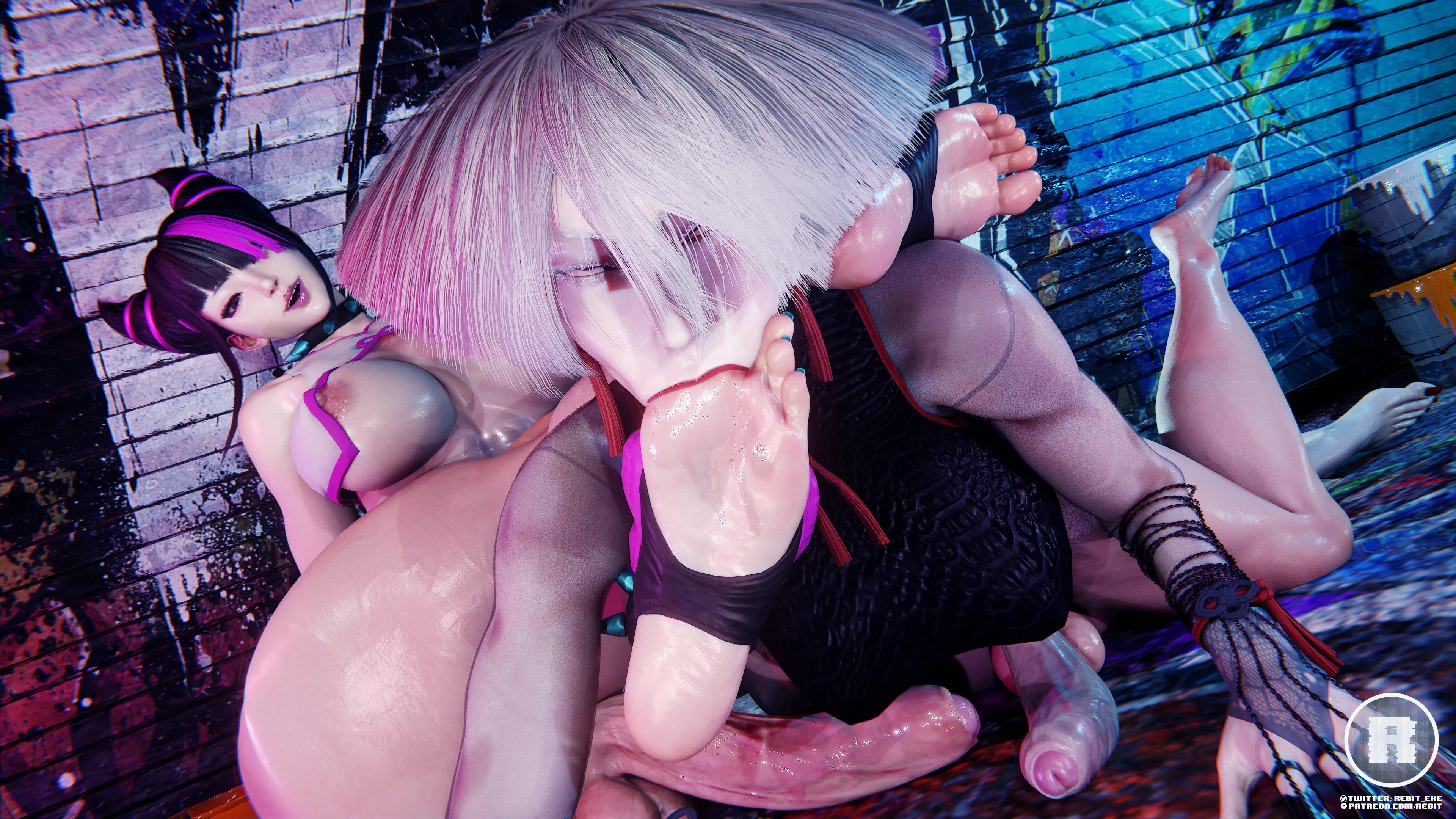 Juri and Aki by ReBit_exe