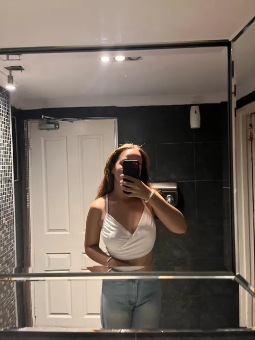 Like my pierced pokies?👀