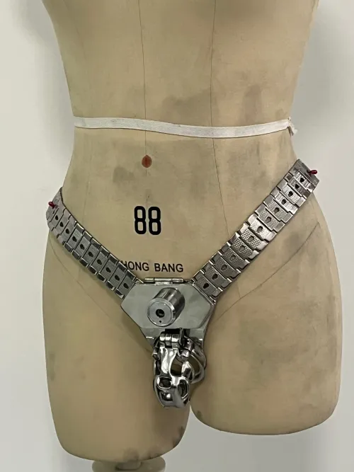 Men's chastity belt, the stimulation feeling is different.