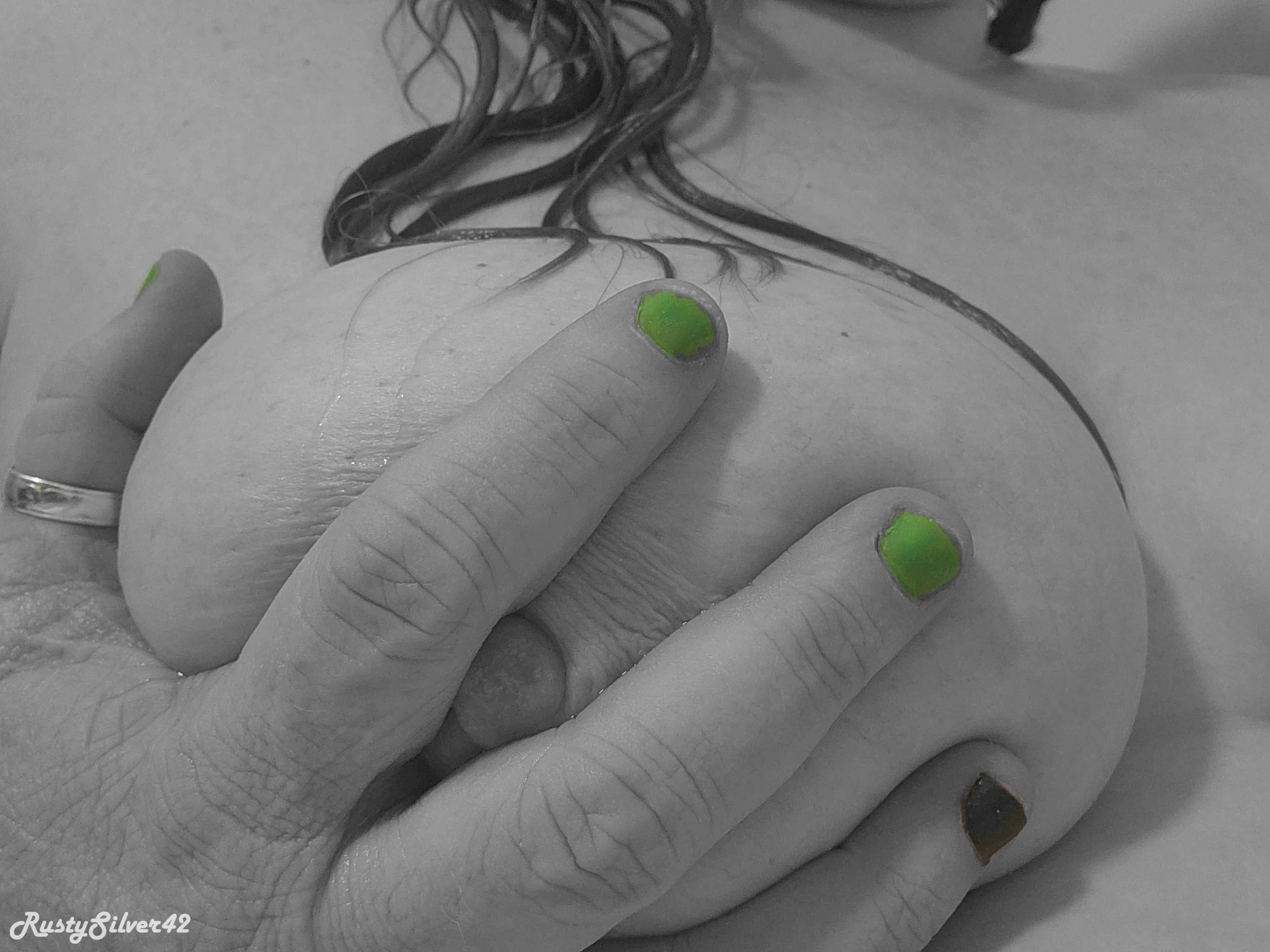 One of the first monochromes (mostly) I ever did.