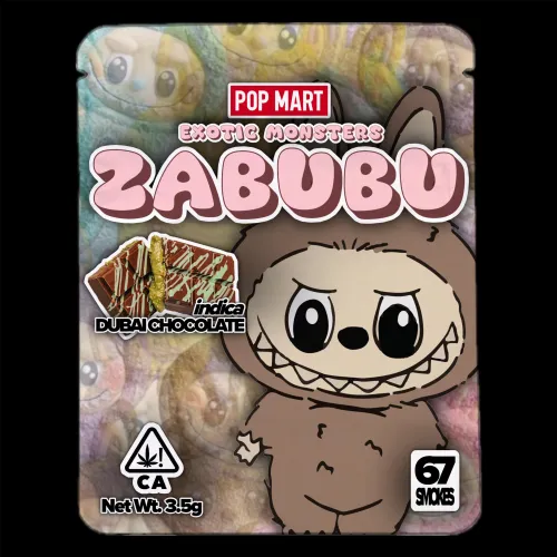 Real or fake 67 Dubai chocolate labubu 3.5g