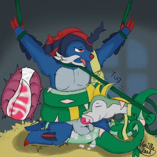 Snake Bondage is Fun [M/M] (oc)