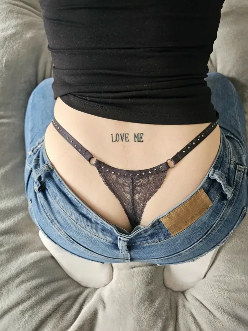 This is what it looks like when I kneel down