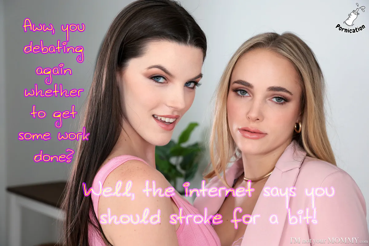 Trying to work? Well, you could stroke for just a bit.