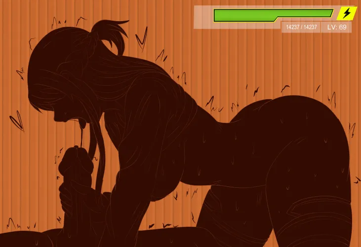 Asuna silhouette (Fuzzlogik)