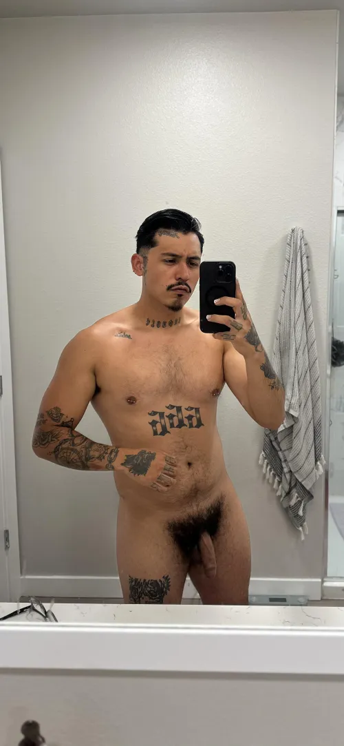 Fresh out the shower [28]