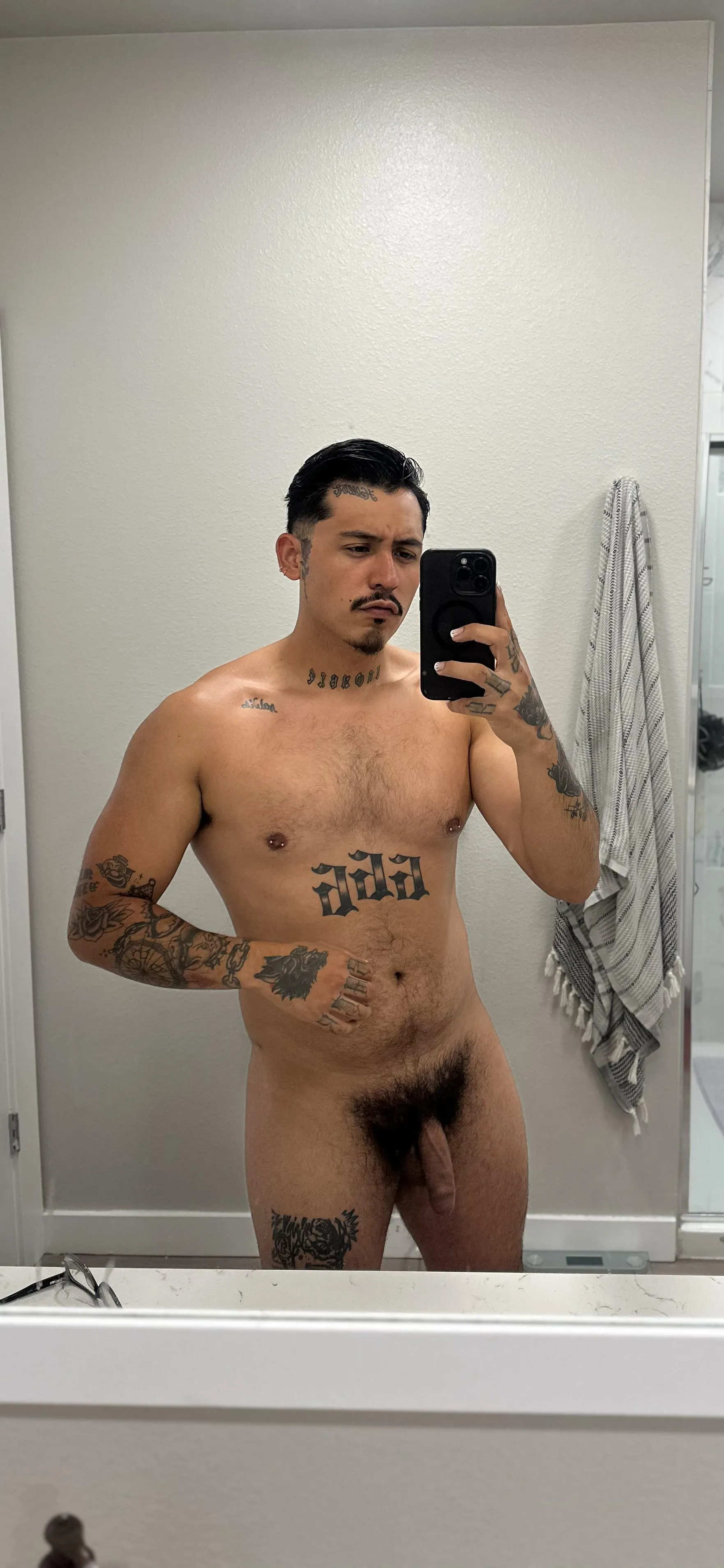 Fresh out the shower [28]