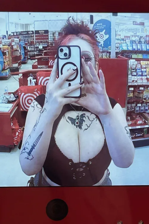 I didn't think wearing my bathing suit top to the store before going to the beach was going to be an issue, but I got a lot of stares...