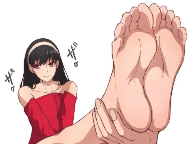 Yor wants a foot massage after a rough day~