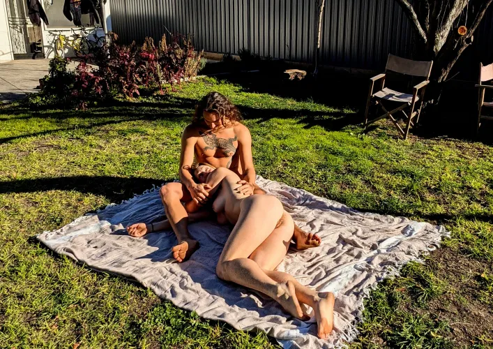 Catching the evening sun