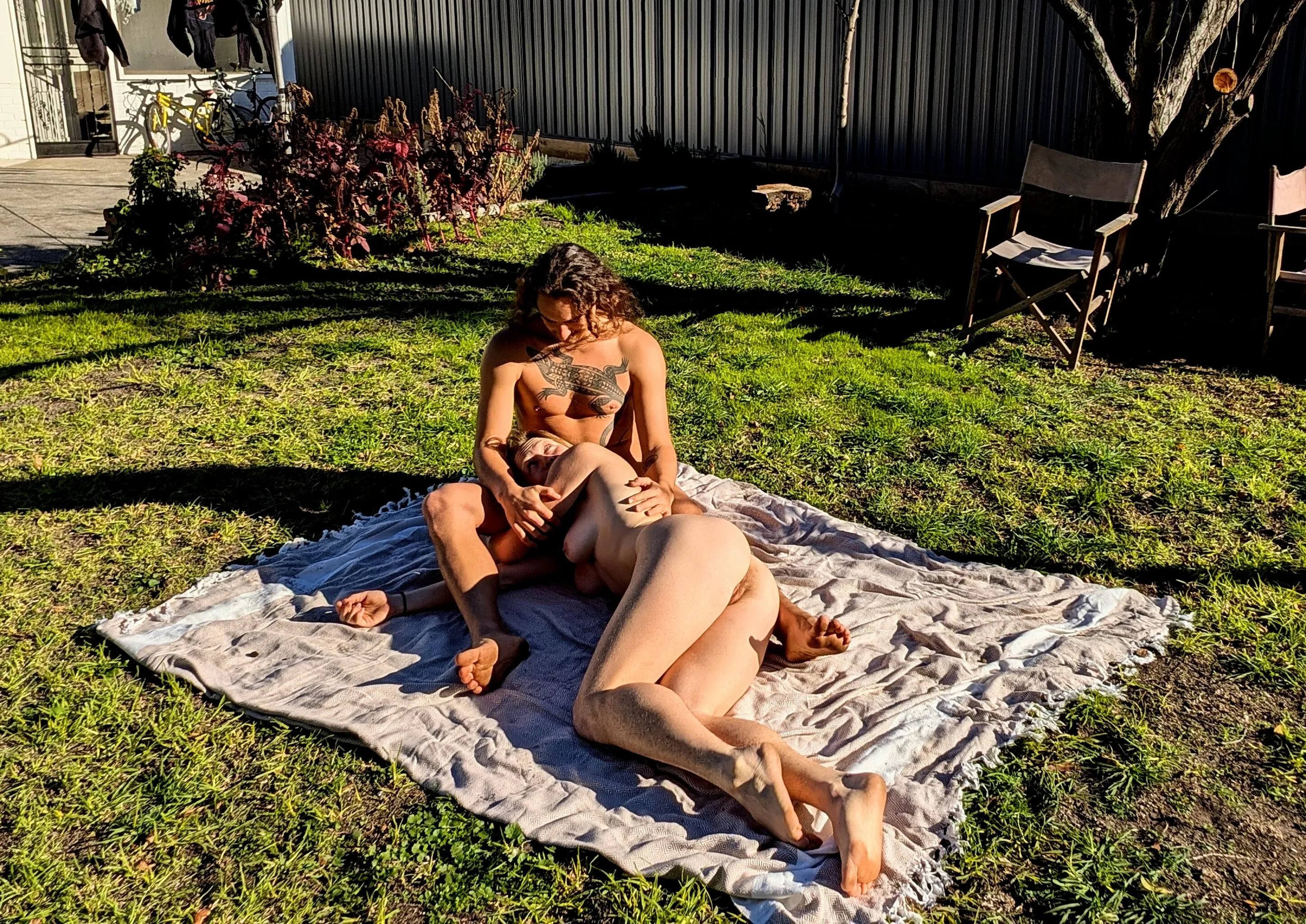 Catching the evening sun