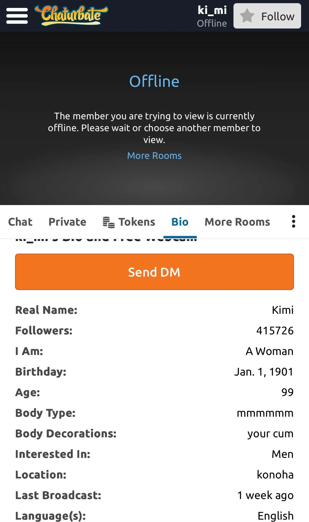 Does anyone know where she is?