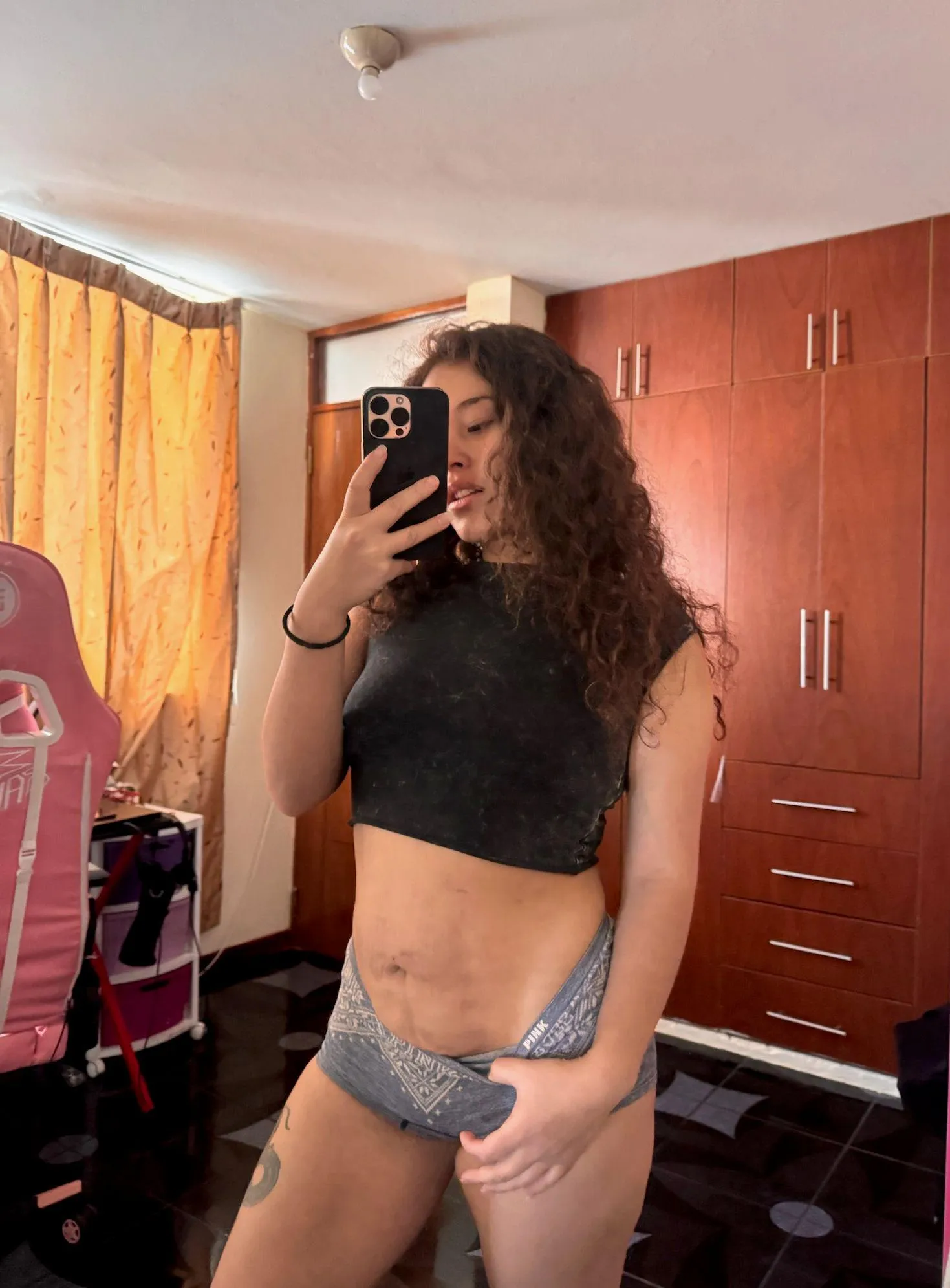 Looking cute and sexy