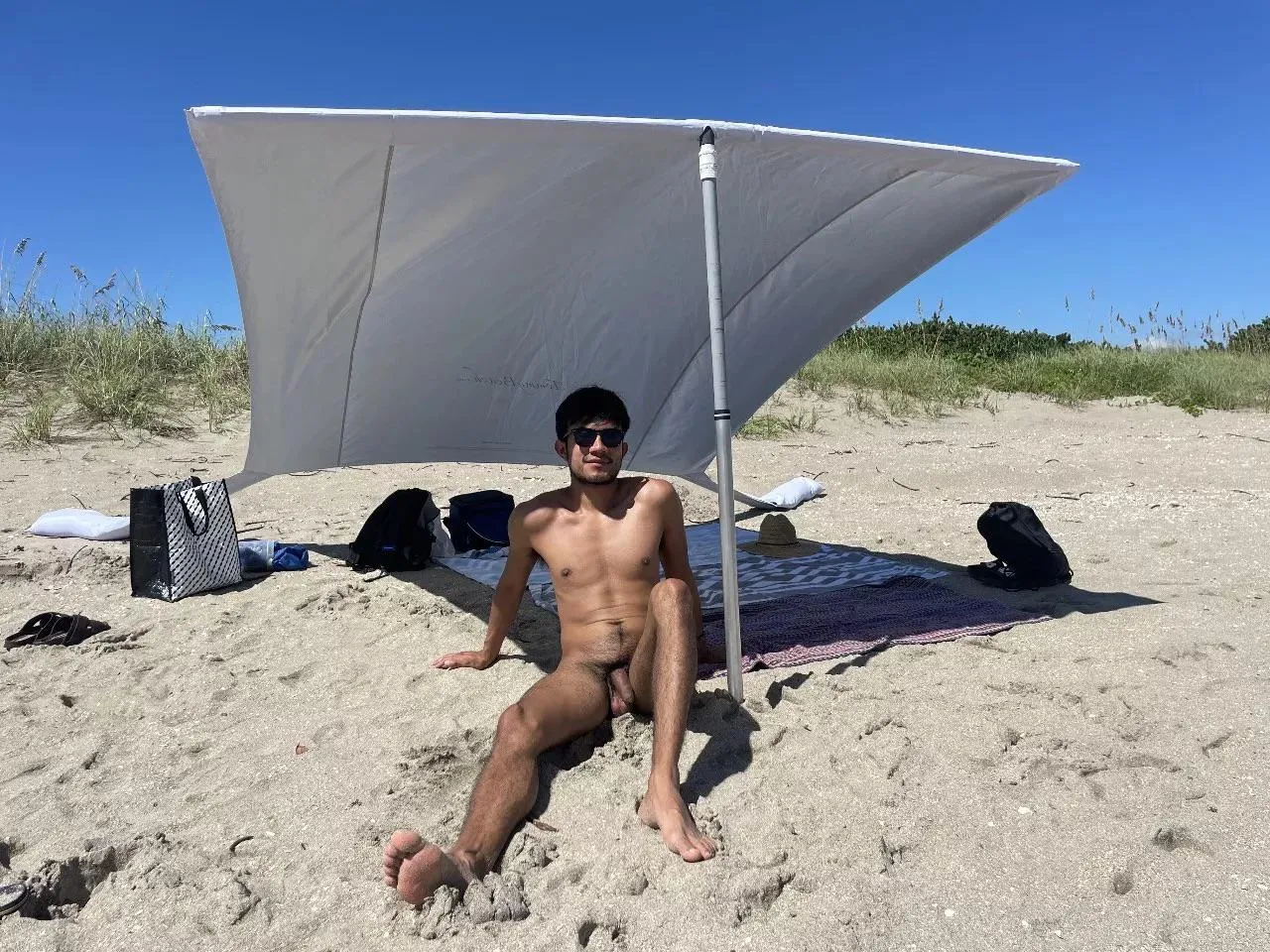 Love being naked at the beach