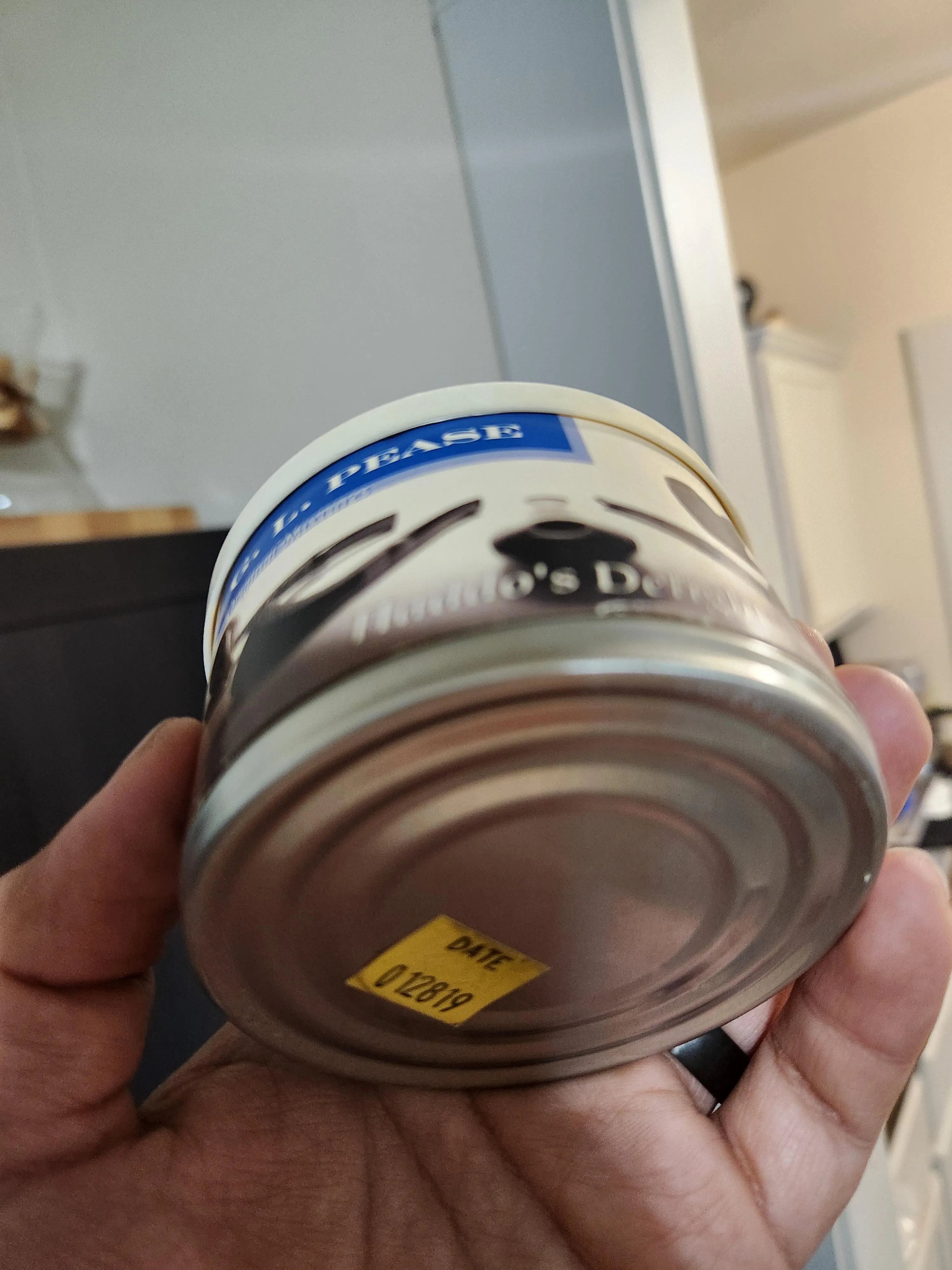 My local shop had a tin that was a a few days older then my son so I had to buy it.