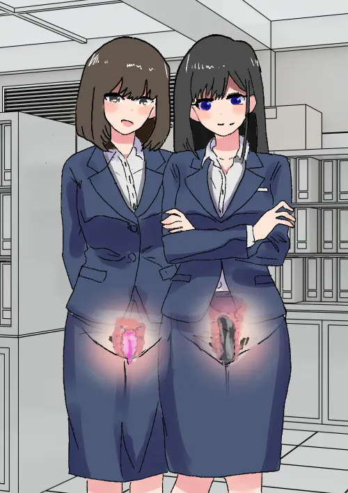 Sneaky Office Ladies