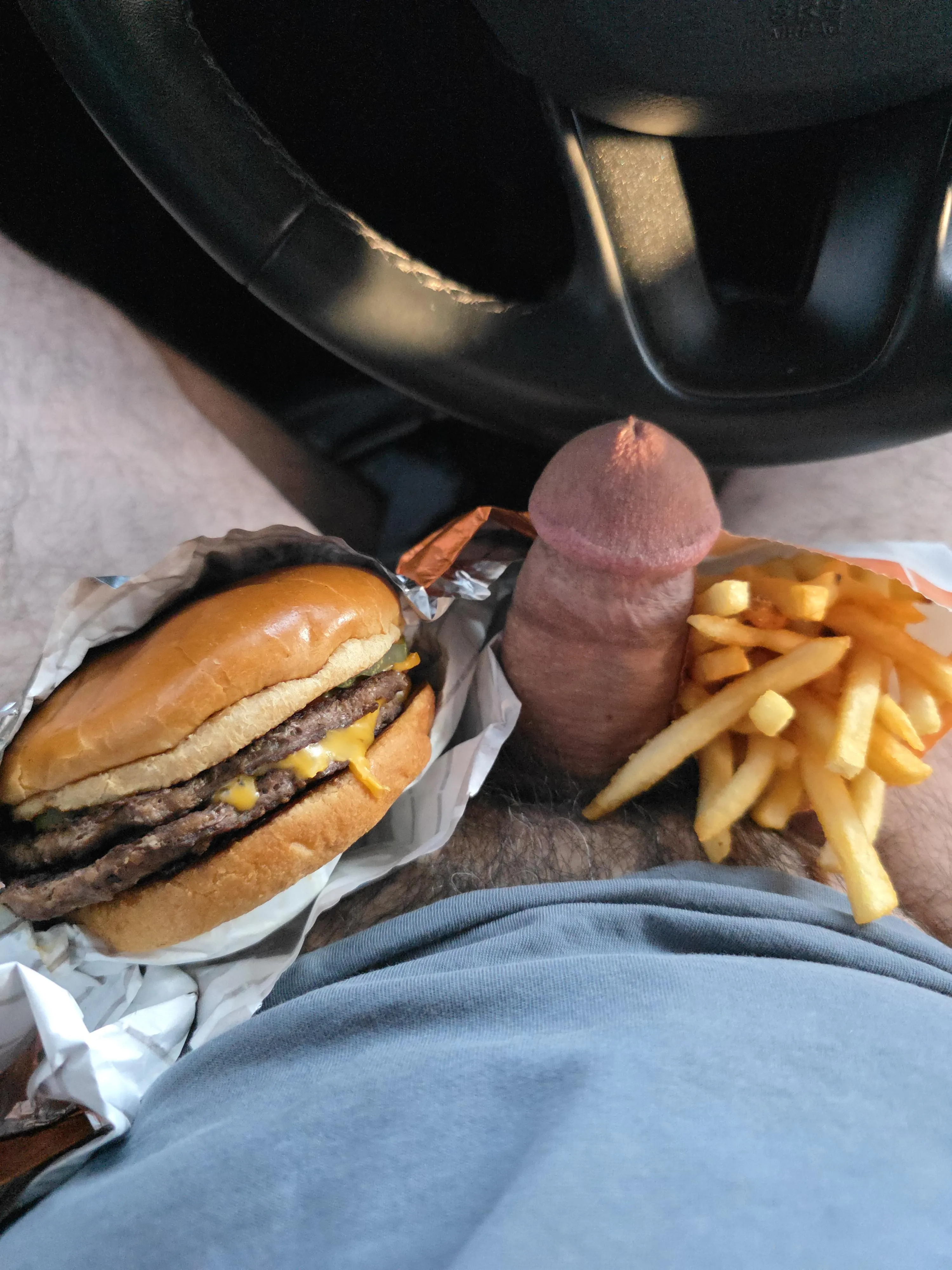 Stopped for a bite, anyone hungry?