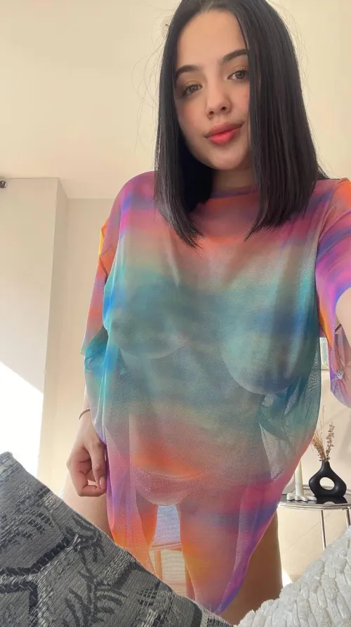 Is my dress too transparent to go to dinner?