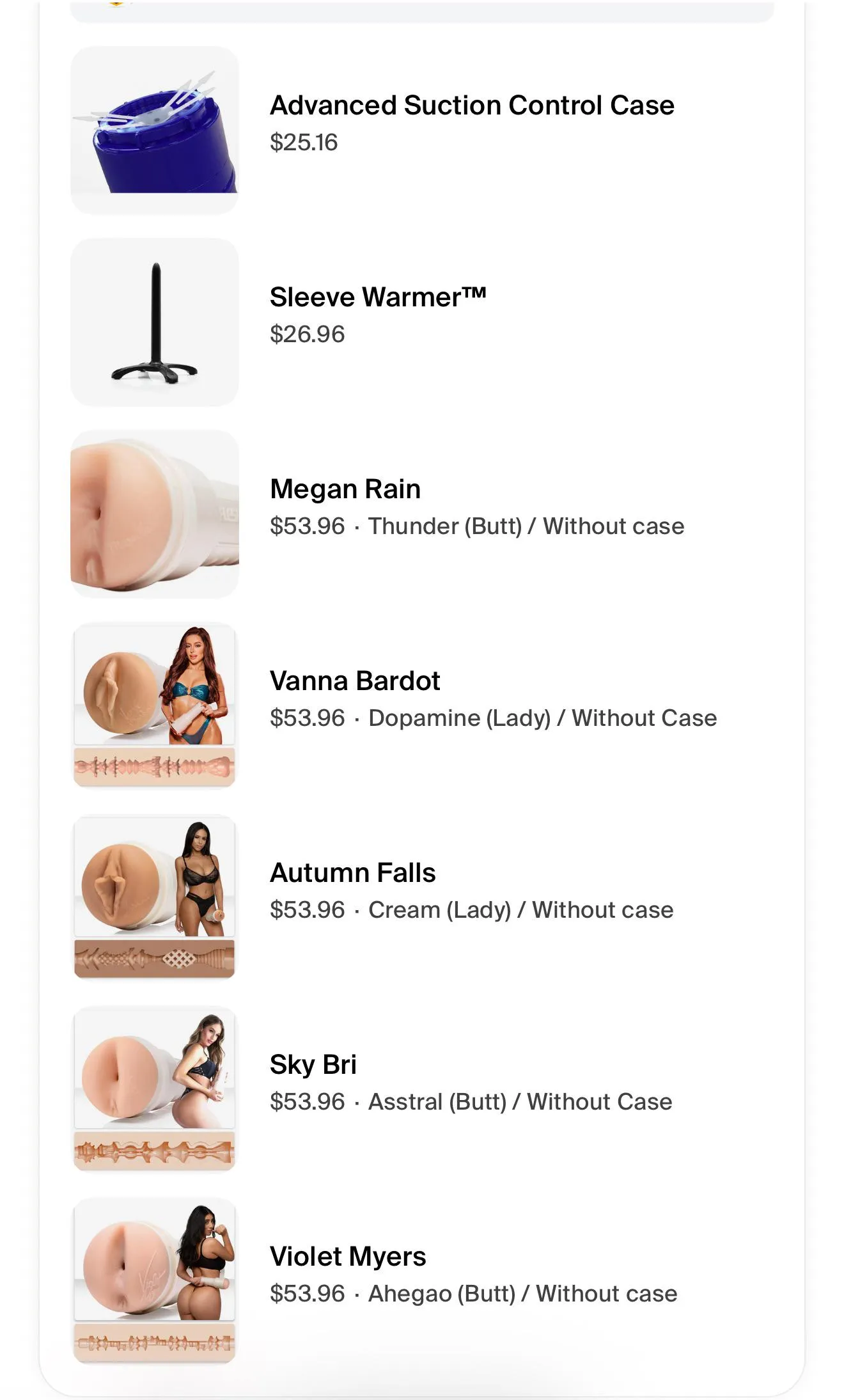 Made and order last night