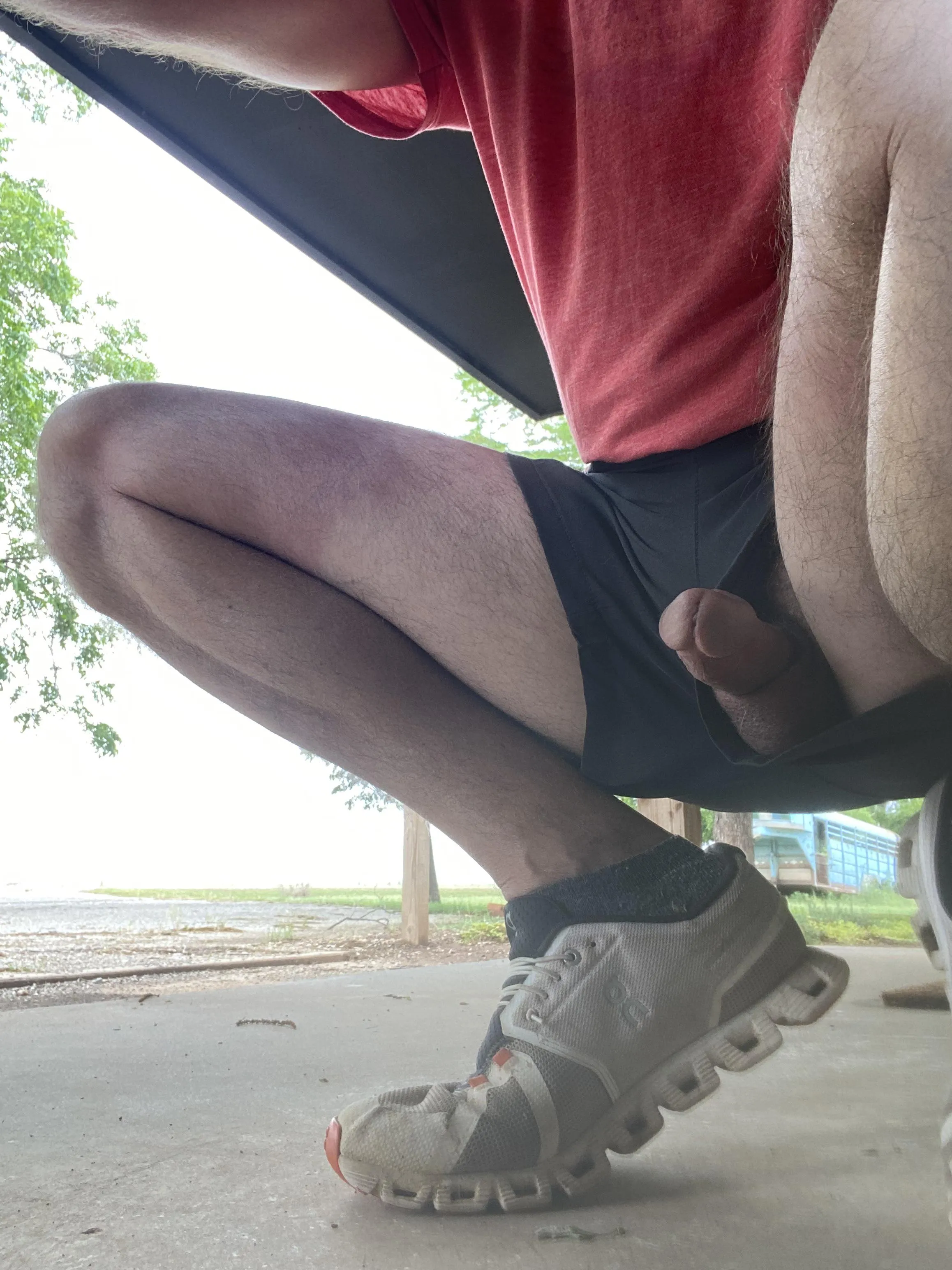 Maybe I need longer shorts