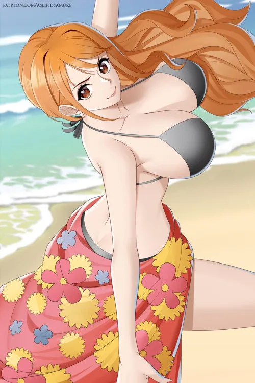 Nami At The Beach (Aslind Samure)