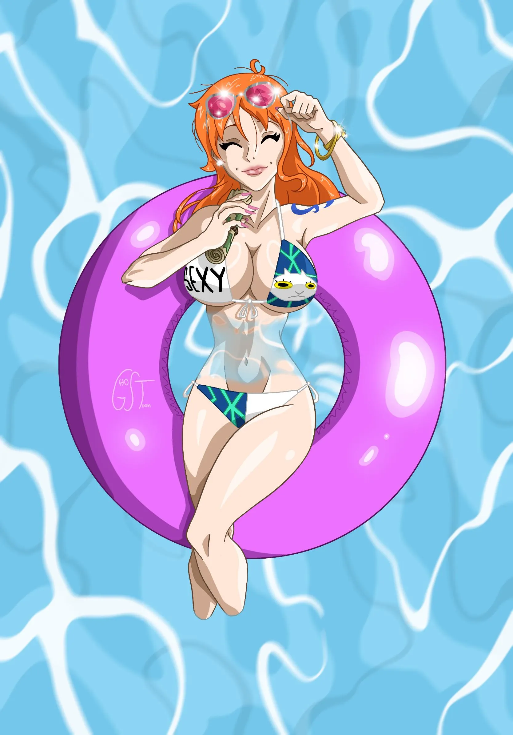 Sun bathing (GhostToonArt)