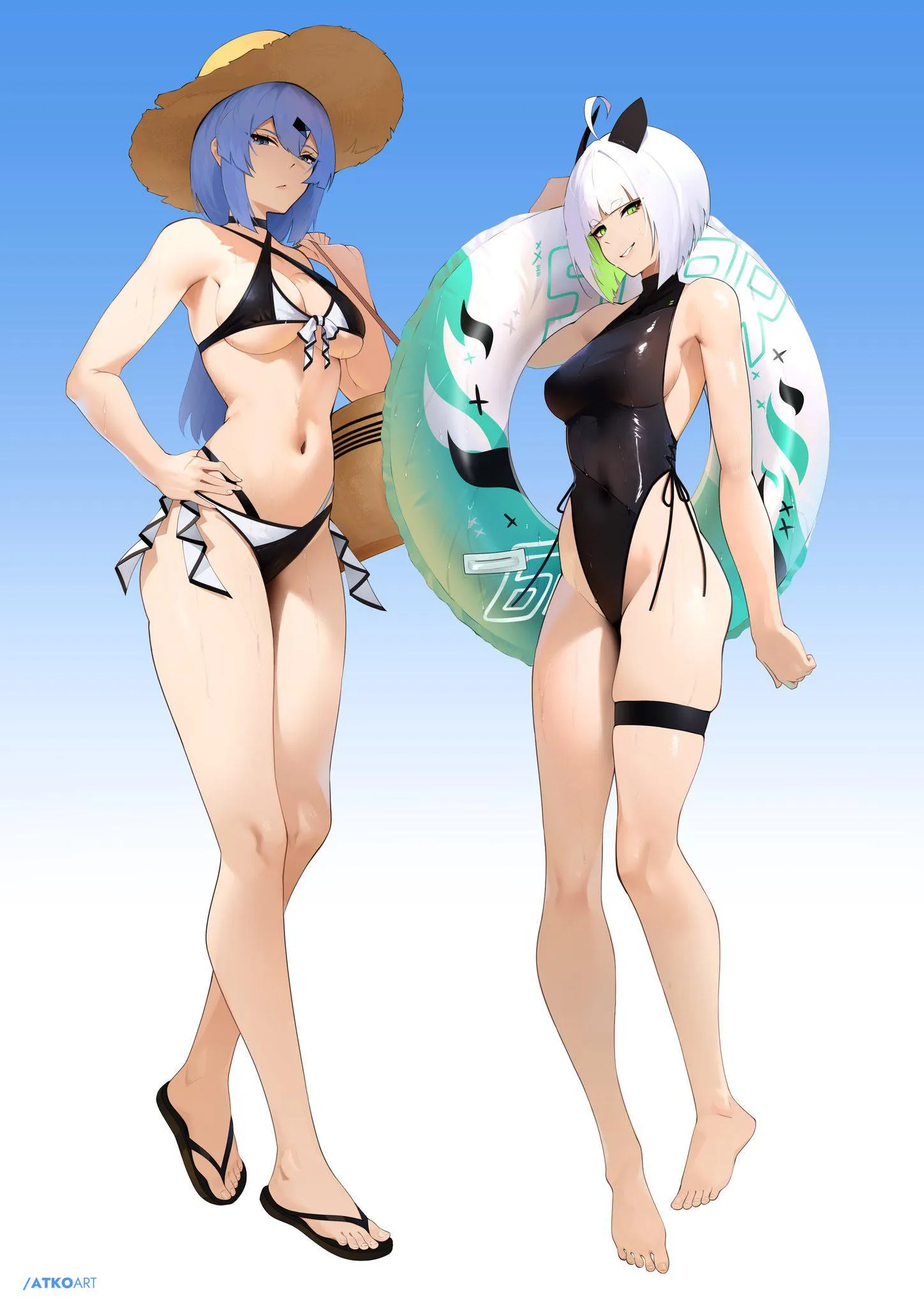 Saki & Eloise swimsuits [Original]