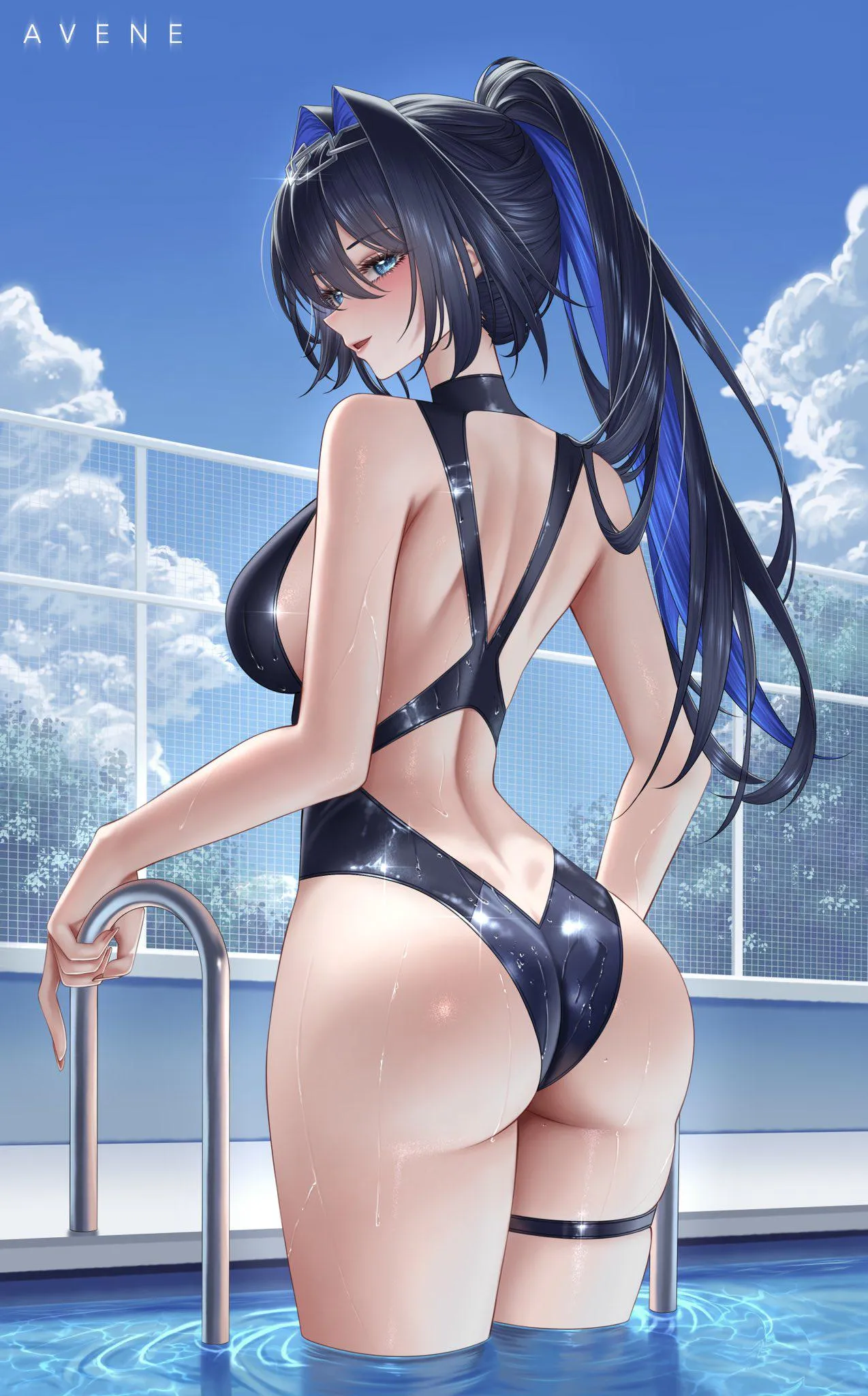 Swimsuit Kronii