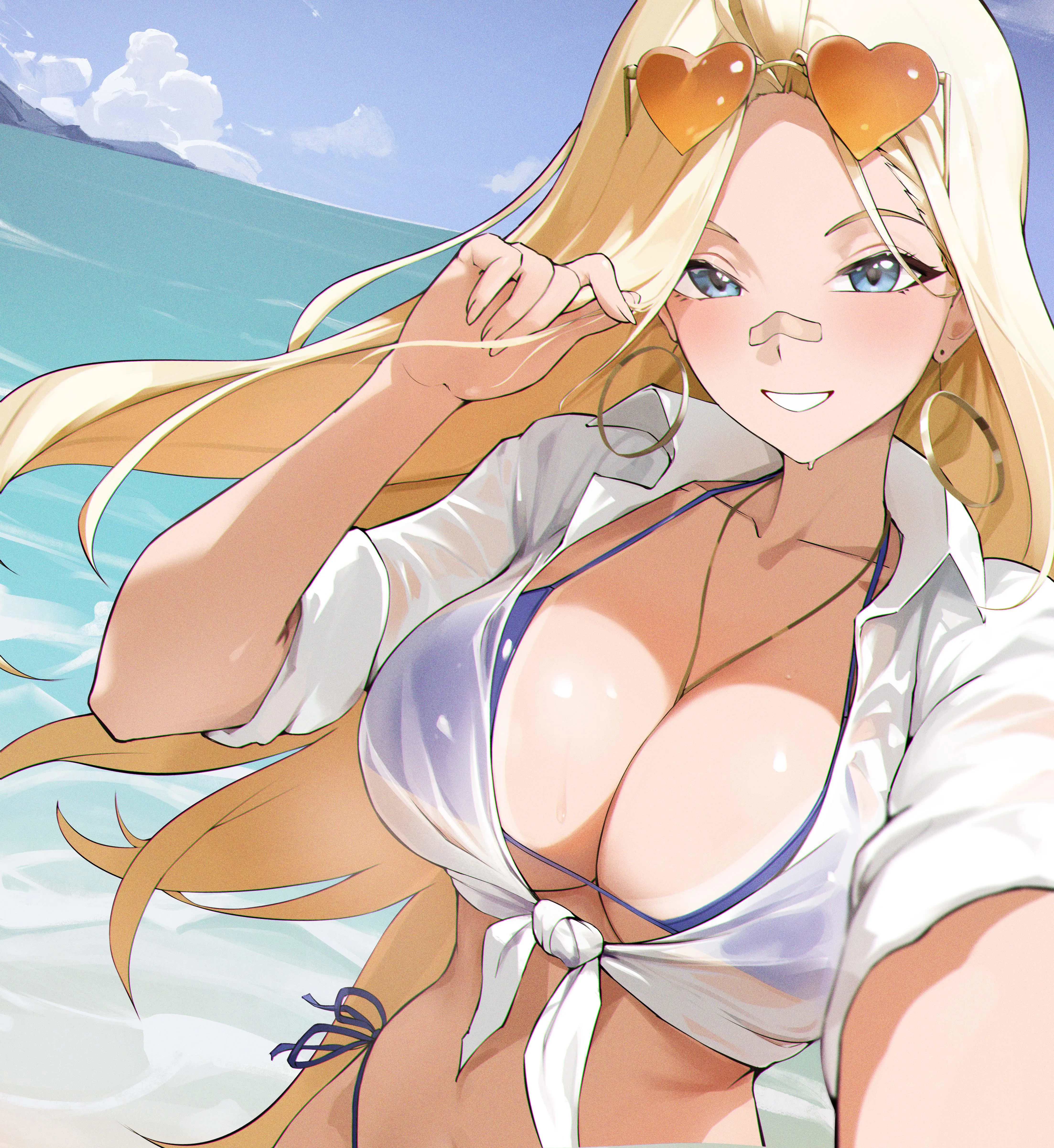 Centi taking a selfie [NIKKE]