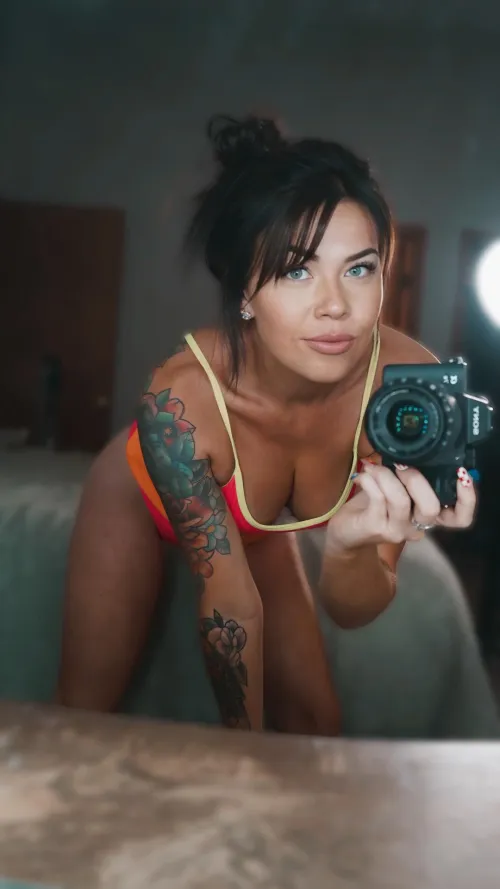 Feeling tall bent over