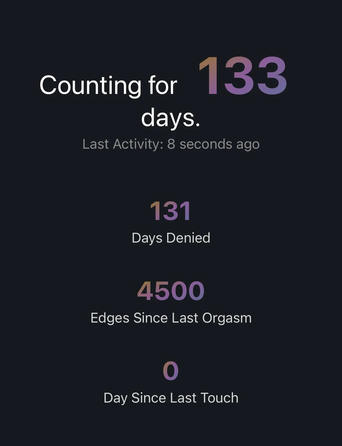 Got a lovely number of edges 🥰 If I am lucky, at 10k I will get a ruin… or not …