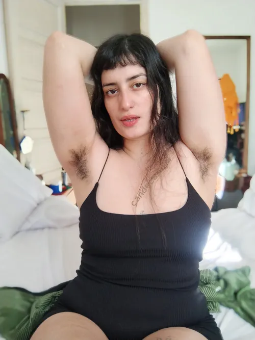 hairy and thick all over..want a taste?