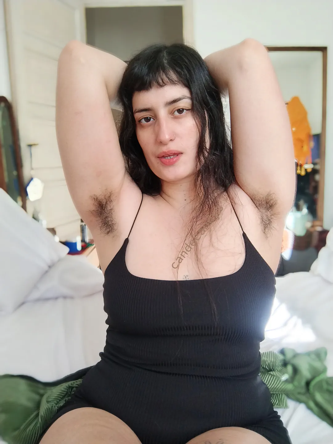 hairy and thick all over..want a taste?