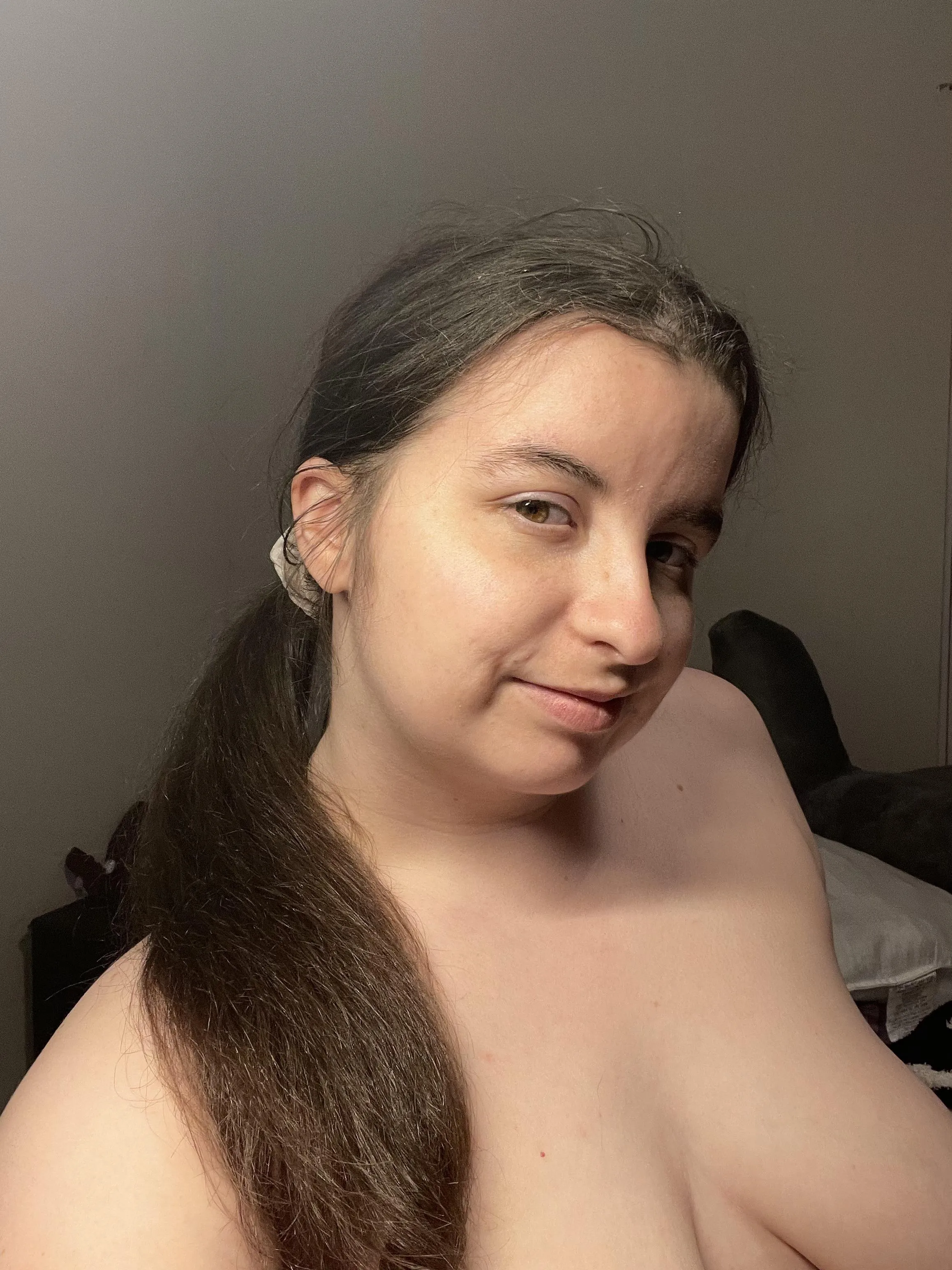 I love using scrunchies for my ponytails