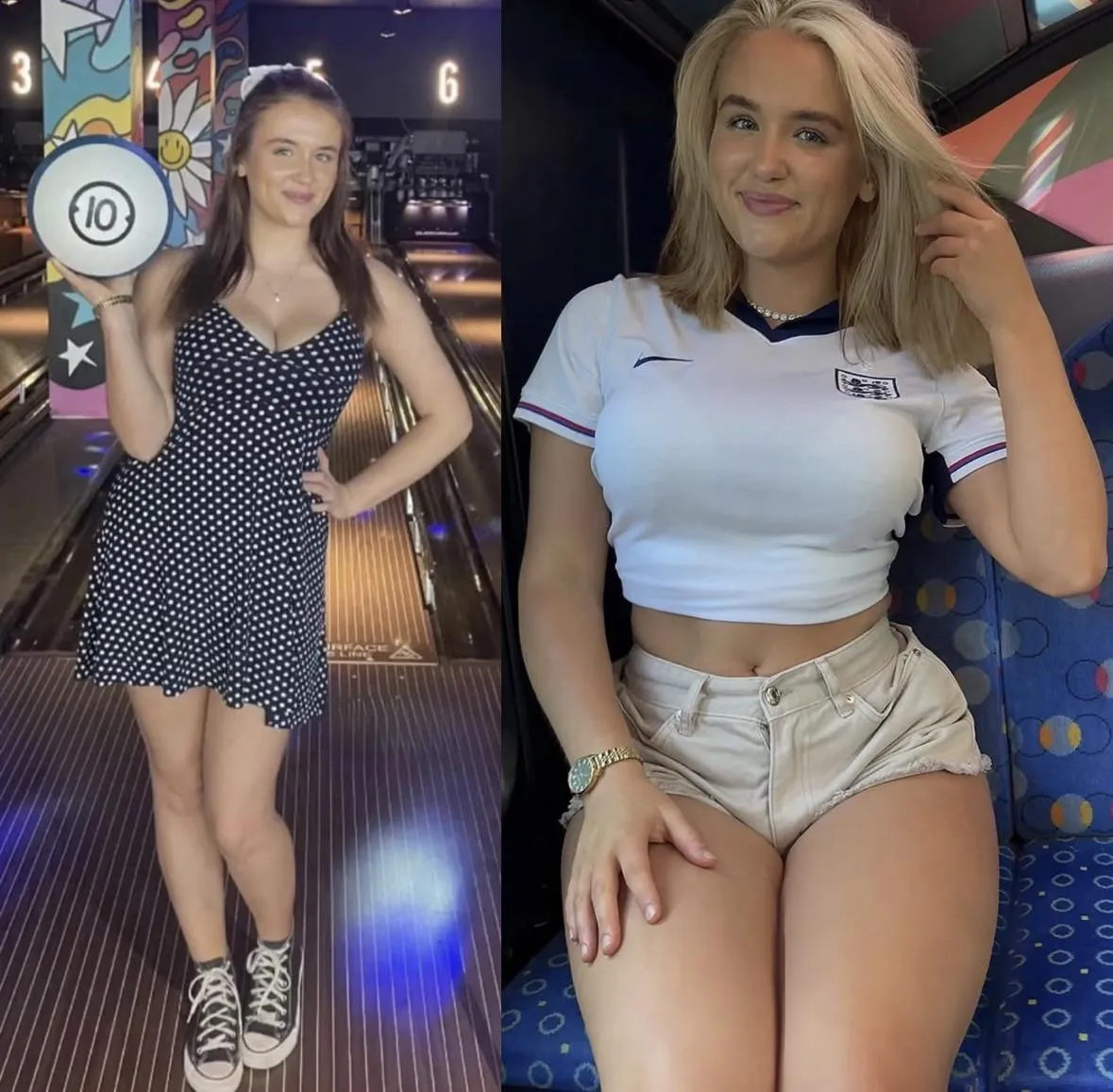 I went from shy and timid to bimbo chav