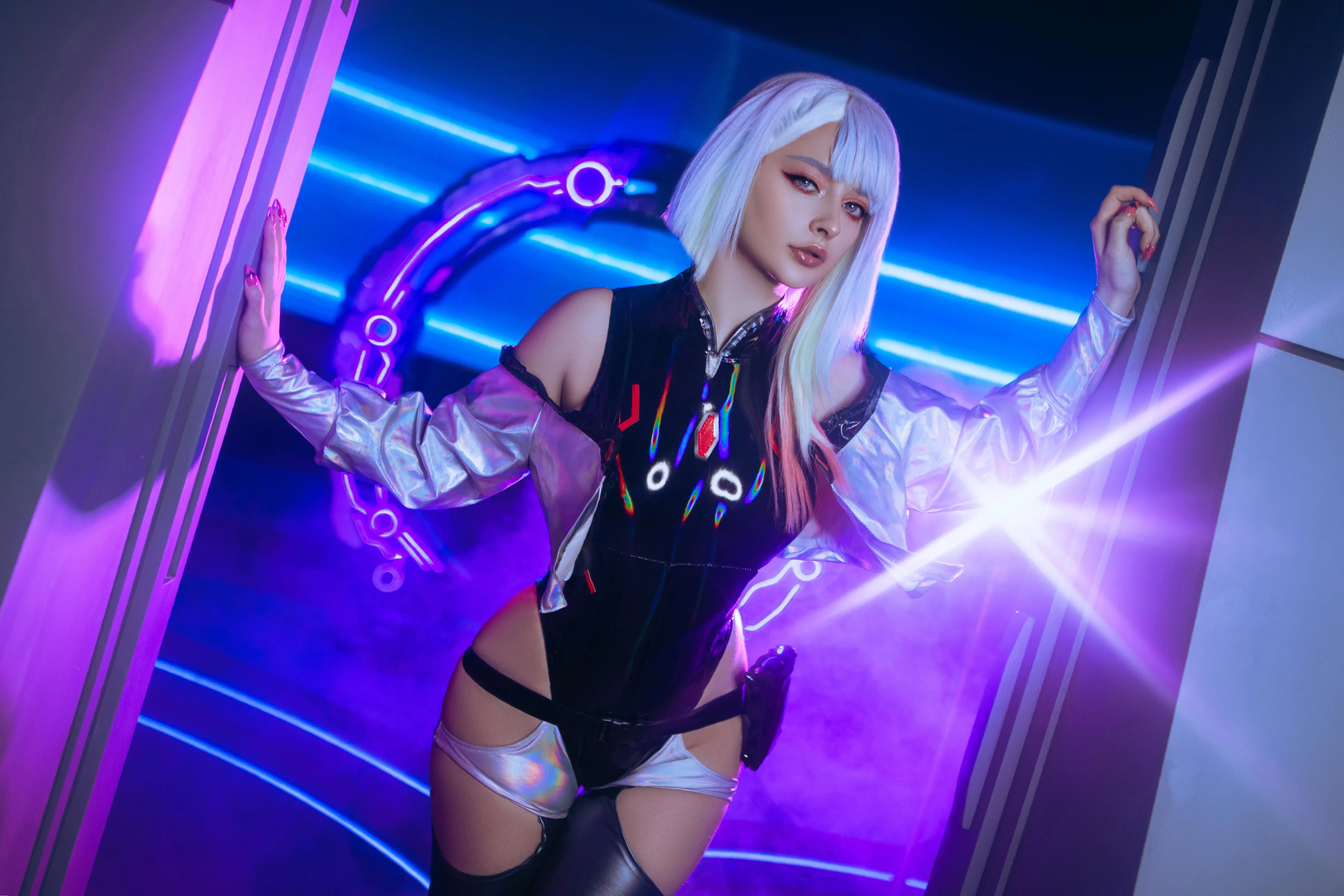 Lucy from Cyberpunk by me (ThighVooltage)