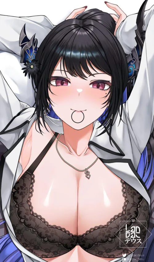 Nerissa letting them breathe (Landacdeus) [Hololive]