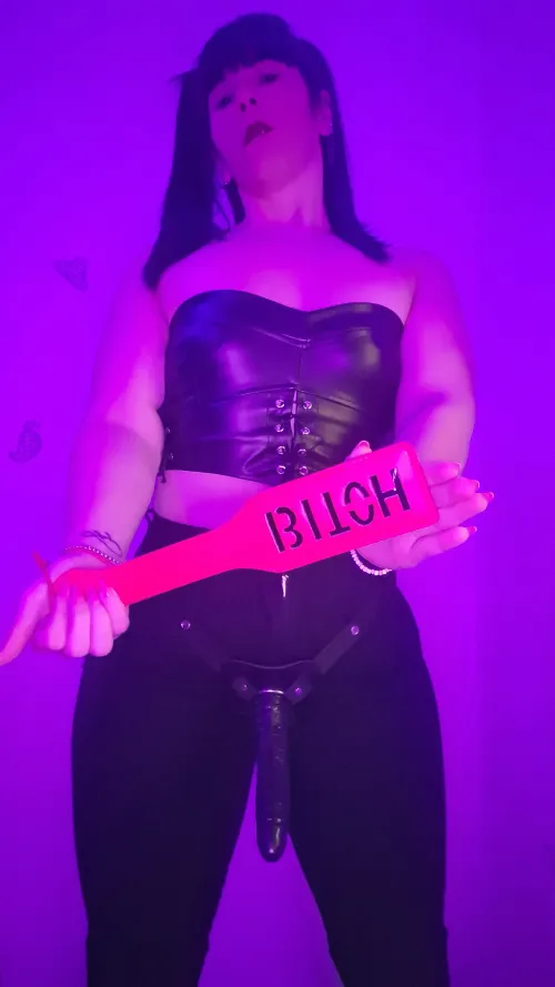 Some brats need to be reminded who holds the leash. And tonight, I'm in the mood to leave a mark.