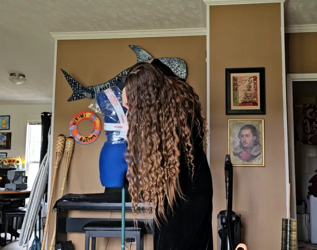 I love when my hair is curly