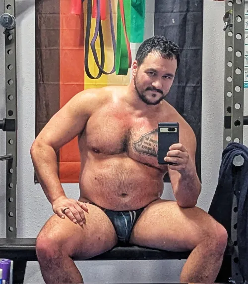 Sometimes I look in the mirror and I don't feel especially bear-y. This is not one of those times.