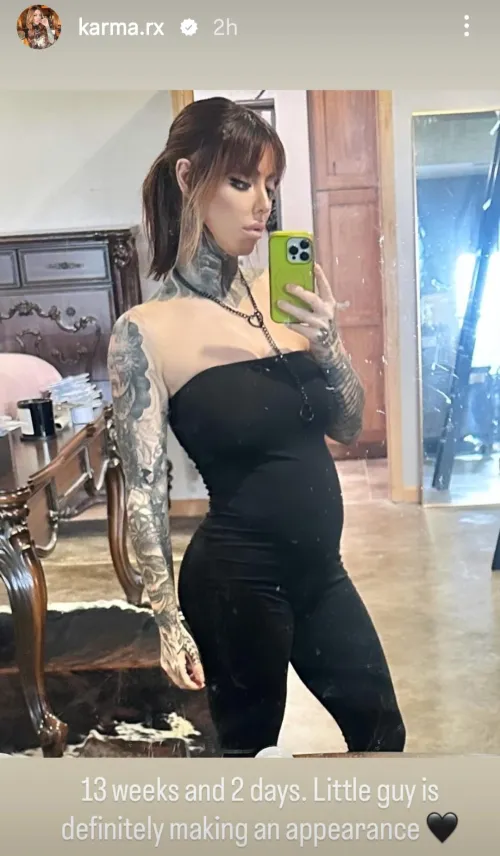Karma Rx pregnant