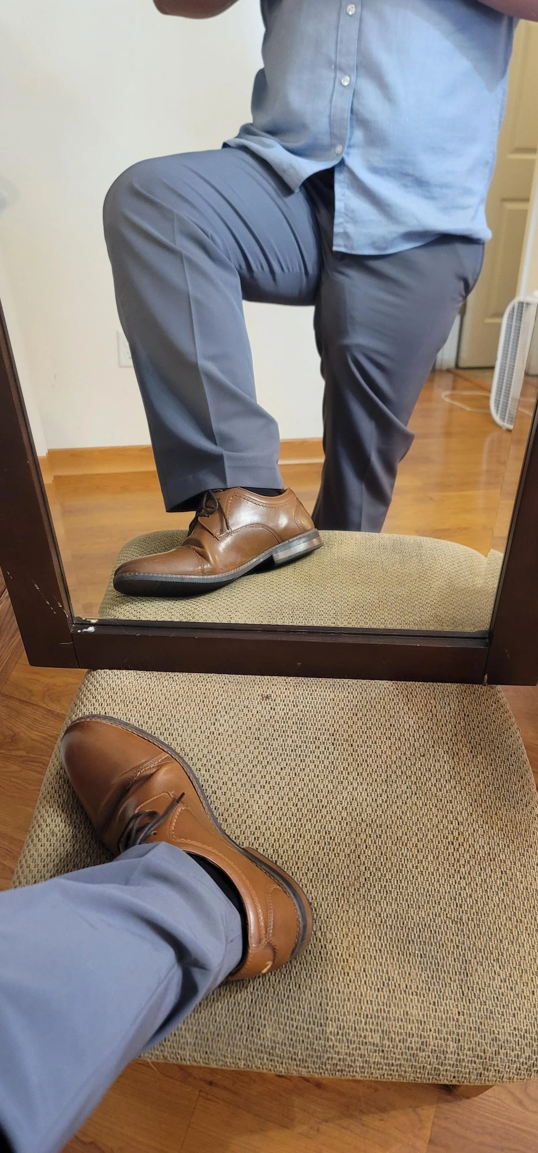 What do you think of my new shoes?