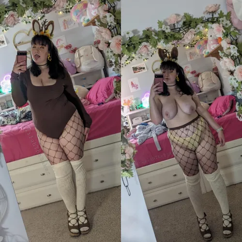 With or without the body suit