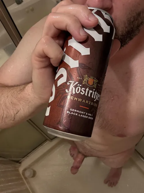 Dark beer felt appropriate for this stormy day